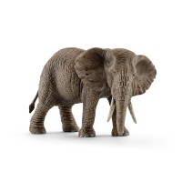 Фигурка Schleich от серията Дивия живот - Африка: Африкански слон - женски ходещ