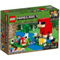Конструктор Lego Minecraft - Фермата за вълна (21153)