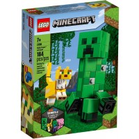 Конструктор Lego Minecraft - BigFig Creeper with Ocelot (21156)
