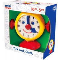 Детска играчка Ambi Toys - Моят първи часовник, Тик-так