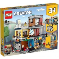 Конструктор LEGO Creator 3 в 1 - Магазин за домашни любимци и кафене (31097)