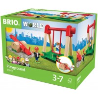 Сглобяема играчка Brio World - Площадка за игра, 4 части
