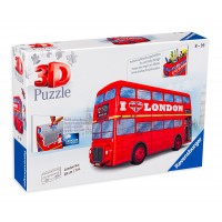 3D пъзел Ravensburger от 216 части - Моливник-Лондонски автобус