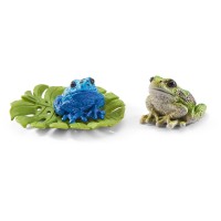Фигурки Schleich от серията Аксесоари към Диви Животни: Комплект - жаби