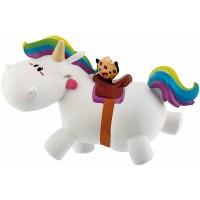 Фигурка Bullyland Chubby Unicorn - Чъби язди