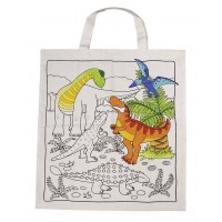 Памучна торба за оцветяване Goki - Динозавър