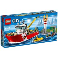 Конструктор Lego City - Пожарникарска лодка (60109)