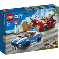 Конструктор Lego City Police - Полицейски арест на магистралата (60242)