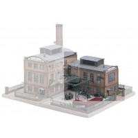 Сглобяем модел Piko - Допълнителна сграда към фабрика за производство E. Strauss (61117)