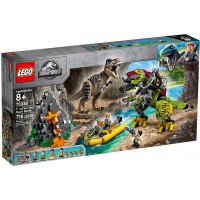 Конструктор Lego Jurassic World - T.Rex vs. Dino-Mech Battle (75938)