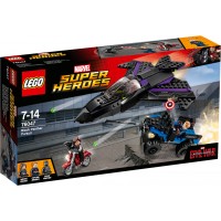 Конструктор Lego Super Heroes - Преследването на Черната пантера (76047)