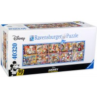 Панорамен пъзел Ravensburger от 40 320 части - Магията на Мини Маус