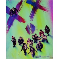 3D плакат Pyramid DC comics: Suicide Squad - Movie poster