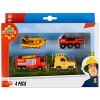 Игрален комплект Dickie Toys - Пожарникарят Сам (асортимент)