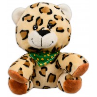 Плюшена играчка Morgenroth Plusch - Диви животни, леопардче, 12 cm