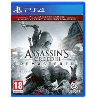 Assassin's Creed III Remastered + All Solo DLC & Assassin's Creed Liberation (PS4)
