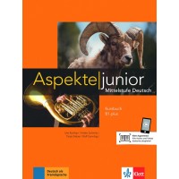 Aspekte junior B1 plus Kursbuch mit Audios zum Download