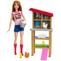 Игрален комплект Mattel Barbie - Фермерка
