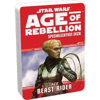 Допълнение за ролева игра Star Wars: Age of Rebellion - Beast Rider Specialization Deck