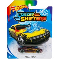 Количка Hot Wheels Colour Shifters - Muscule Tone, с променящ се цвят