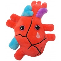 Плюшена фигура Giant Microbes Adult: Разбито сърце (Broken Heart)