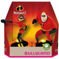 Комплект фигурки Bullyland Incredibles 2 - Господин Феноменален и Еластина
