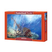 Пъзел Castorland от 2000 части - Потънал кораб