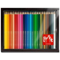 Цветни акварелни моливи Caran d'Ache Swisscolor – 30 цвята