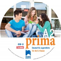 CD2 PRIMA A2. Аудиодиск №2 по немски език за 8. клас. Учебна програма 2018/2019 (Просвета)