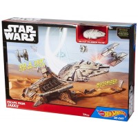 Игрален комплект Mattel Hot Wheels - Бягство от Джаку, Star Wars