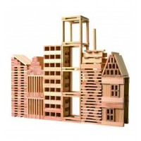 Строител от дървени блокчета Classic World – 250 части