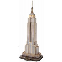 3D Пъзел Cubic Fun от 66 части - Empire State Building, New York