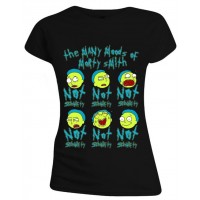 Тениска Rick and Morty - Many Moods of Morty