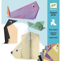 Творчески комплект за оригами Djeco – Полярни животни