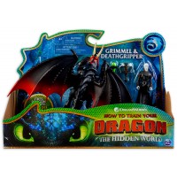 Детска играчка Spin Master Dragons - Grimmel & Deathgripper