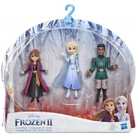 Комплект фигурки Hasbro Frozen 2 - Моменти от историята, Анна, Елза и Лейтанат Матиас