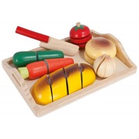 Дървен комплект Eichhorn - Дъска за рязане на храна