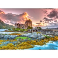 Пъзел Bluebird от 3000 части - Замъкът Елън Долан, Шотландия