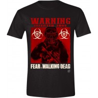 Тениска Fear The Walking Dead - Infected Poster, черна, размер L