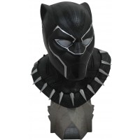 Статуетка бюст Diamond Select Marvel: Avengers - Black Panther (Legends In 3D), 25 cm