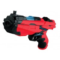 Детска играчка Ocie Red Guns - Бластер със светлинни ефекти, с 6 стрели