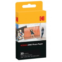 Фотохартия Kodak - Zink 2x3", 20 pack
