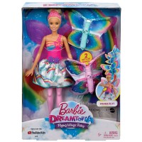 Кукла Mattel Barbie Dreamtopia - Фея, с летящи криле