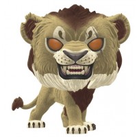 Фигура Funko POP! Disney: The Lion King - Scar (Flocked), #548