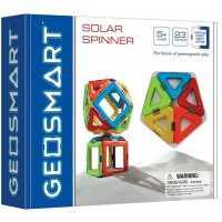 Магнитен конструктор Smart Games Geosmart - Solar Spinner, 23 части