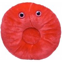 Плюшена фигура Giant Microbes Adult: Червена кръвна клетка (Red Blood Cell)