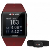 GPS часовник Polar V800 HR COMBO - червен