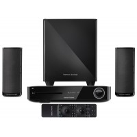Аудио система harman/kardon BDS 380 - 2.1, черна + 3D Blu-ray плейър