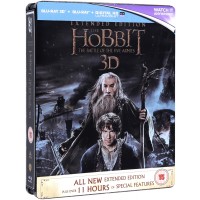 The Hobbit: The Battle Of The Five Armies - Steelbook Extended Edition 3D+2D (Blu-Ray)