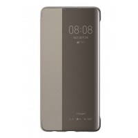 Калъф Huawei - Smart View Flip Elle, P30, бежов